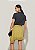Saia Viscose Bianca Verde-Lime - Imagem 2