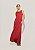 Vestido Viscose Luiza Vermelho Papoula - Imagem 4
