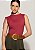 Blusa Malha Letícia Vermelho Papoula - Imagem 1