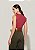 Blusa Malha Letícia Vermelho Papoula - Imagem 2