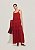Vestido Chiffon Elisabete Vermelho Papoula - Imagem 1