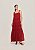 Vestido Chiffon Elisabete Vermelho Papoula - Imagem 5