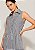 Vestido Tricoline Victoria Preto Listrado - Imagem 3