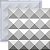 Forma Molde para Gesso 3D e Cimento Modelo Diamante 29x29 ABS - Esquadro Perfeito - Imagem 1