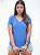 Camiseta Feminina em Algodão Gola V Premium Lisas - T-SHIRT-GOLAV-LISA - Imagem 5