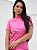 Camiseta Feminina em Algodão Gola Alta Premium Lisa - T-SHIRT-GOLAALTA - Imagem 6
