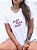 Camiseta Feminina em Algodão Premium Estampa Blá Blá Blá - TSH-GOLAO-BLA - Imagem 9