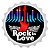 Abridor Imã de Geladeira no formato Tampinha com Adesivo Rock in Love - Imagem 2