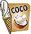 ADESIVO COCO PARA GARRAFA - Imagem 1