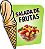 ETIQUETA AUTOADESIVA P/ GARRAFA CHAMP'S - SALADA DE FRUTAS - Imagem 1