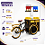 MÁQUINA SORVETE AMERICANO 6 SABORES 220V 1HP CHAMP'S FOOD BIKE - Imagem 7
