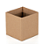 Cachepot Quadrado Pote 15 Kraft (05 unidades) - Imagem 1