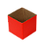 Cachepot Quadrado Pote 15 Vermelho (05 unidades) - Imagem 1
