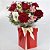Caixa Bouquet Vermelha (02 unidades) - Imagem 2