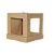 Box Quadrada Com Tampa Kraft (03 unidades) - Imagem 1
