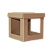 Box Quadrada Com Tampa Kraft (03 unidades) - Imagem 2