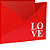 Carta Envelope Love (05 unidades) - Imagem 2