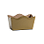 Cachepot Vintage Duplo 06 Dourado (05 unidades) - Imagem 1