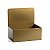 Caixa Display Dourado (03 unidades) - Imagem 1