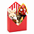 Carta Envelope Vermelho (05 unidades) - Imagem 3