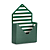 Carta Envelope Verde (05 unidades) - Imagem 1