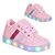 Tenis Led Luz pisca Feminino infantil Rosa Color PC032 - Imagem 1