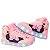 Tenis Infantil Feminino Luzinha Led Cano Baixo Rosa Meninas - Imagem 6