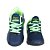 Tenis Infantil Masculino Meninos Luz Led Azul e Verde - Imagem 2