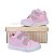 Tenis Botinha De Luxo Infantil Feminina Com Strass Rosa - Imagem 3