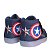 Tênis Calçado com Luz de Led America Azul Meninos Infantil - Imagem 4