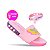 Chinelo Slide Borboleta Rosa Com Luz Led Infantil Feminina - Imagem 1