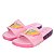 Chinelo Slide Borboleta Rosa Com Luz Led Infantil Feminina - Imagem 4