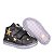 Tenis Botinha de Led Infantil Feminina Com Pulseira Estrela - Imagem 2