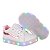 Tenis Infantil Feminino Luzinha de Led Meninas Rosa Branco - Imagem 15