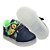 Tenis  Luz Led Pisca Animais infantil Masculino Azul Verde - Imagem 8