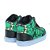 Tenis Botinha Esmaga Infantil Masculino De Led Com Pulseira - Imagem 4