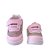 Tenis Calçado Com Luzes de Led Infantil Menina Coração Rosa - Imagem 4
