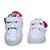 Tenis Luz Led Infantil Menina Love Coração Branco Pink - Imagem 5