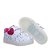 Tenis Luz Led Infantil Menina Love Coração Branco Pink - Imagem 4