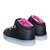 Tenis Luz de Led Botinha Infantil Meninas Preto Pink Dourado - Imagem 5