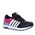 Tenis Infantil Feminino Menina Listrado Pemania Preto-Pink - Imagem 2