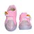 Tenis Infantil Menina Led Luz Arco Iris Com Pulseira Rosa - Imagem 2