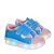 Tenis Infantil Luzinha Led Blue Feminino Azul Glitter Rosa - Imagem 8