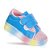 Tenis Infantil Luzinha Led Blue Feminino Azul Glitter Rosa - Imagem 6