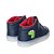 Tenis Botinha Infantil Menino Luz Led Dinossauro Azul Marinh - Imagem 3