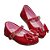 Sapato Sapatilha Infantil Menina Boneca Brilho Vermelho - Imagem 1