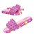 Chinelo Pop It Slide Luz De Led Rosa Infantil Feminino - Imagem 2