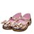 Sapato Sapatilha Infantil Menina Boneca Brilho Rose Dourado - Imagem 3