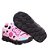 Tenis Luzinha Led Com Pulseira Rosa de Laço Infantil Menina - Imagem 6