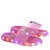 Chinelo Slide Com Luz Led Unicornio Rosa Infantil Feminino - Imagem 1